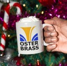 Kaffekopp med personlig navn Oster Brass thumbnail
