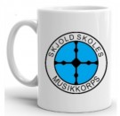 Kaffekrus Skjoldkorps med personlig navn på thumbnail