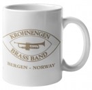 Kaffekrus med personlig navn  Krohnengen Brass Band thumbnail
