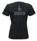 T-skjorte Dame Norheimsund Musikklag thumbnail