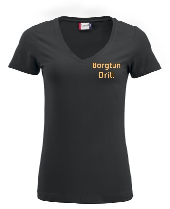 T-skjorte/ Strech Top Arden Dame Borgtun  Drill